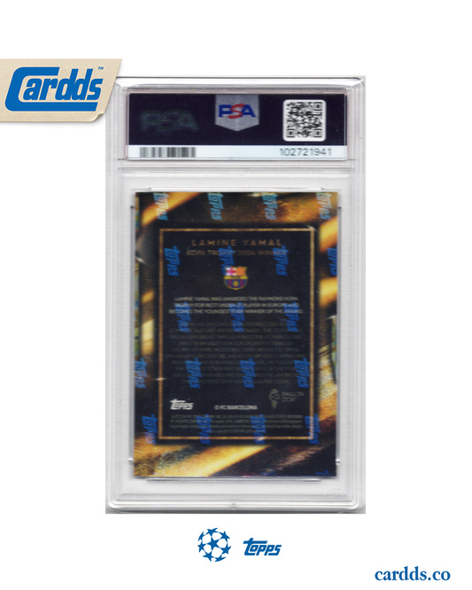 Lamine Yamal PSA10 Topps Ballon d'Or 2024 FC Barcelona
