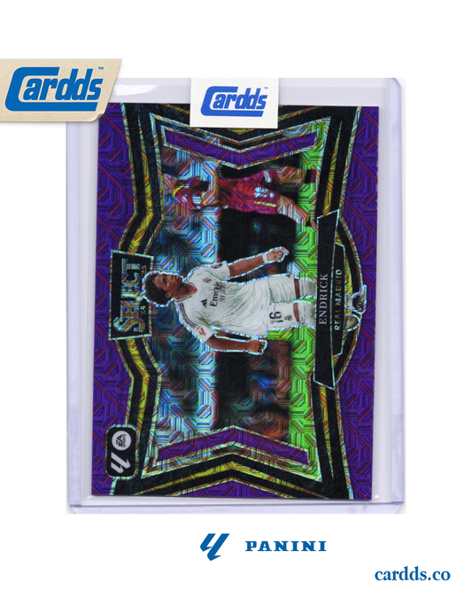 Endrick Field Level Purple Mojo Panini Select La Liga 2024/2025 Real Madrid CF