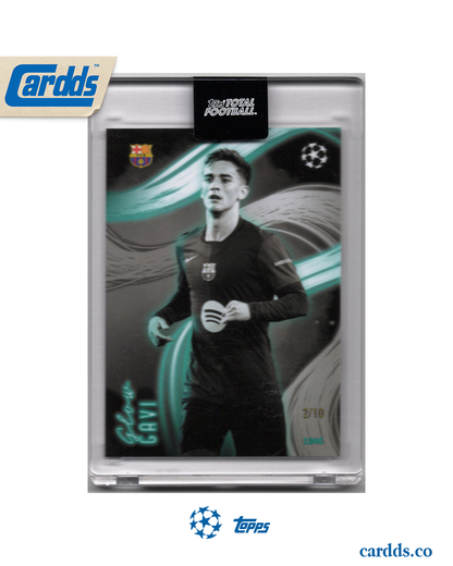 Gavi 2/10 Edición Limitada Topps Total Football UCL 2024/2025 FC Barcelona