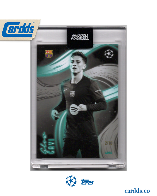 Gavi 2/10 Edición Limitada Topps Total Football UCL 2024/2025 FC Barcelona