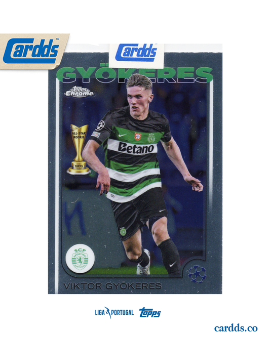 Viktor Gyökeres Topps Chrome UCC 2024/2025 Sporting CP Liga Portugal