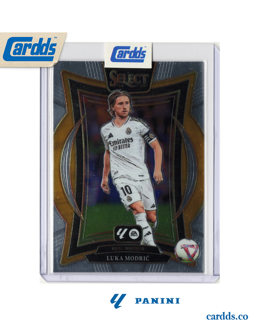 Luka Modric Panini Select La Liga 2024/2025 Ultima temporada en el Real Madrid CF