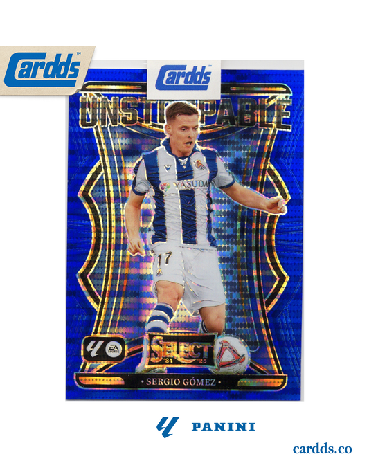 Sergio Gómez Uunstoppable Panini Select La Liga 2024/2025 Real Sociedad